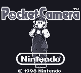 Pocket Camera Yellow title screen for GameBoy